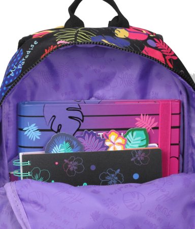 STITCH DISNEY seljakott, must, F023886 