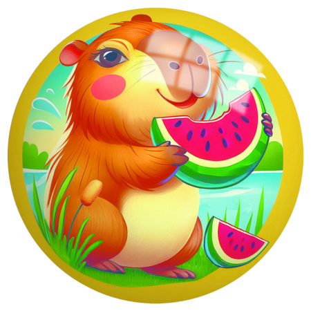 JOHN Capybara vinüülpall, 230 mm, 50166 
