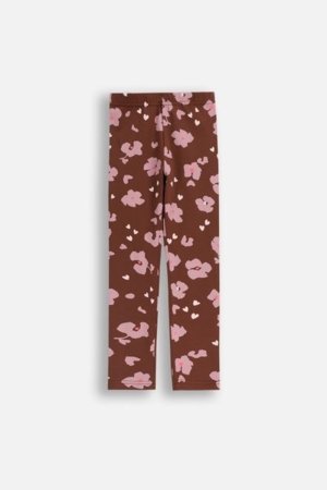 COCCODRILLO sukkpüksid CRAFT PUNK GIRL KIDS, pruun, ZC5122102CGK-018-104, 104 cm 