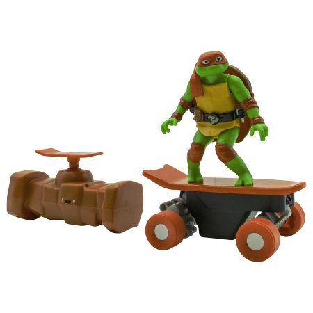 TMNT RC skateboard with figure Half Pipe, assort., 71051 71051