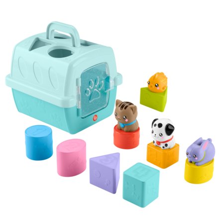 FISHER-PRICE kujundisorteerija – lemmikloomad, HTW93 