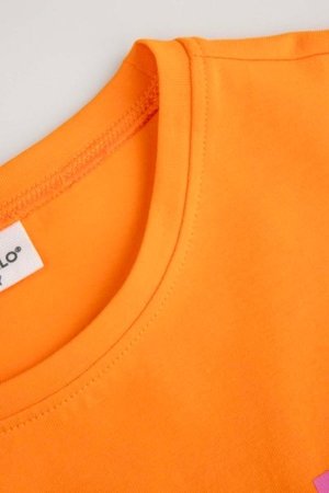 COCCODRILLO t-särgid EVERYDAY GIRL A, oranž, ZC5143104VGA-006-116, 116 cm 