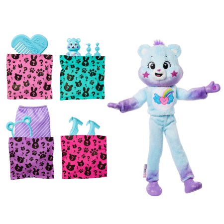 BARBIE Cutie Reveal Hoolivate Karude sari 2 - Helgete unistuste karu, JFV61 