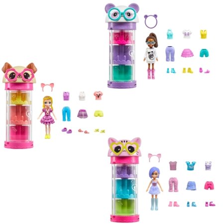 POLLY POCKET pöörlev riidekapp, HKW04 HKW04