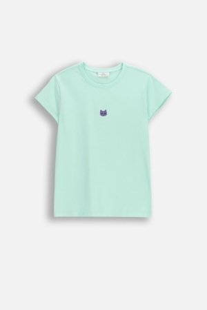 COCCODRILLO lühikeste varrukatega t-särk, mint, cm 