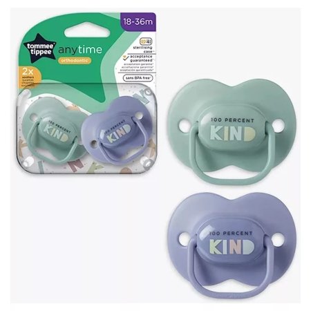 TOMMEE TIPPEE ortodontilised lutid ANYTIME, 18-36 m., 2 tk., 43348699 43348694