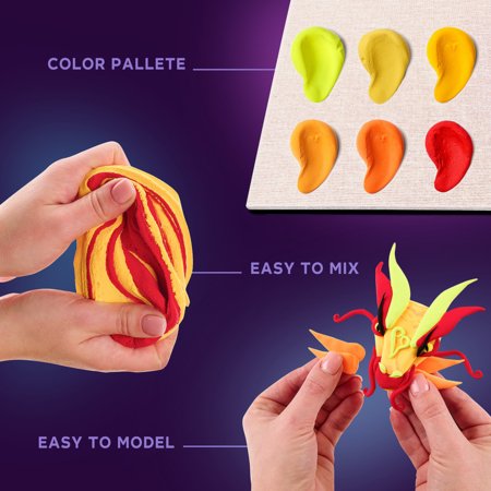 OKTO MANGA 3D kunstikomplekt Tuli 30x40 cm, 20039 