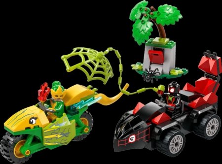 11198 LEGO® Spidey Spini ja Electro dinosaurusesõidukite tagaajamine 