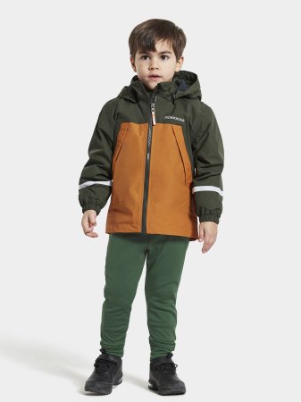 DIDRIKSONS jope ENSO 2, roheline/oranž, 140 cm, 504401-251 504401-251-90