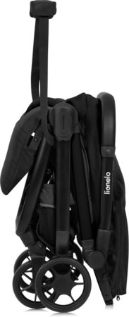 LIONELO jalutuskäru JULIE AIR, Black onyx 