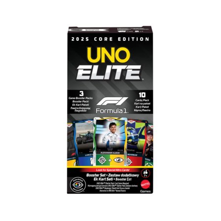 MATTEL GAMES UNO Elite F1 kaardilaiendus, JLV43 