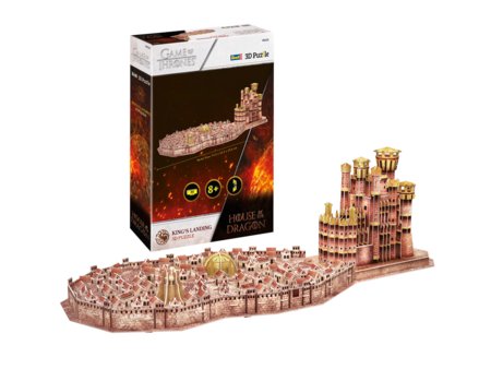 REVELL 3D pusle Kuninga Maandumine: Lohe Maja, 00225 