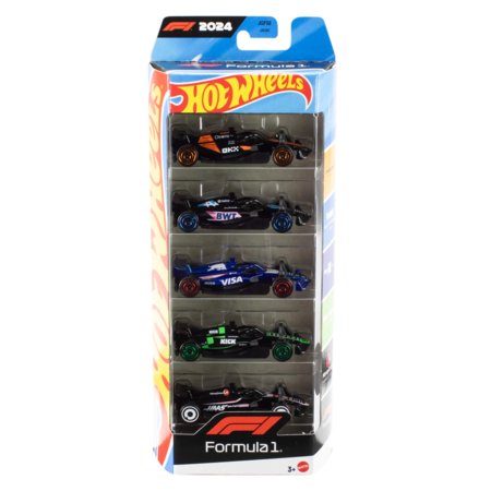 HOT WHEELS F1 autode 5-pakk, JGF58 