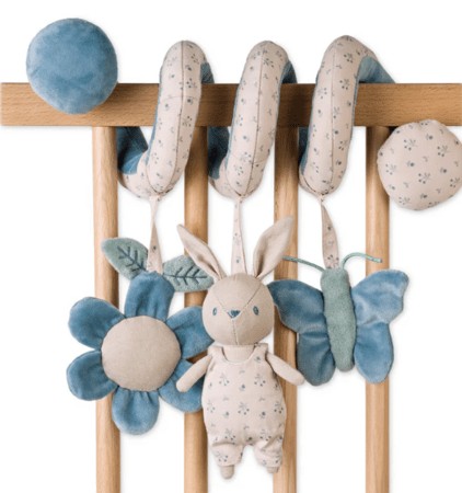SARO riputatav mänguasi COTTON BUNNIES, Dusty blue, 22341 