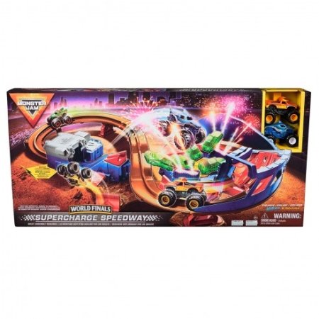 MONSTER JAM stardirada kahe masinaga Supercharge Speedway, 6071089 