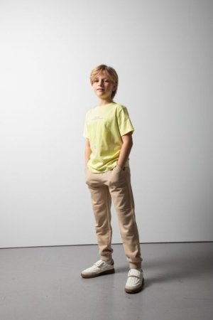 COCCODRILLO lühikeste varrukatega t-särk, kollased, WC6143203NBJ-004-164, 164 cm 