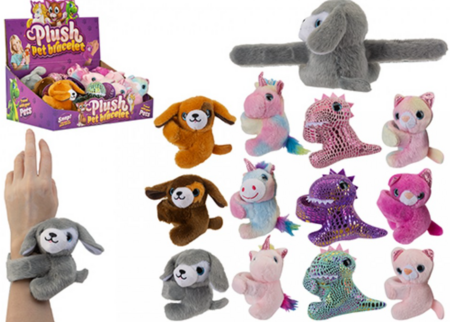 Plüüsist lemmiklooma käevõru, assortii, 453470