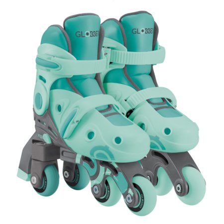 GLOBBER rulluisud Learning Skates 2 in 1, suurus 30–33, mündirohelised, 783-206 