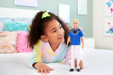 BARBIE Ken Fashionistas nukk western, HRH25 