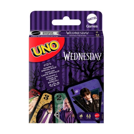 MATTEL GAMES UNO kaardid Wednesday, JHB18 