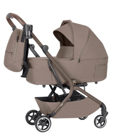 CARRELLO universaalne käru MAGIA 2in1, Cocoa beige, CRL-6555 
