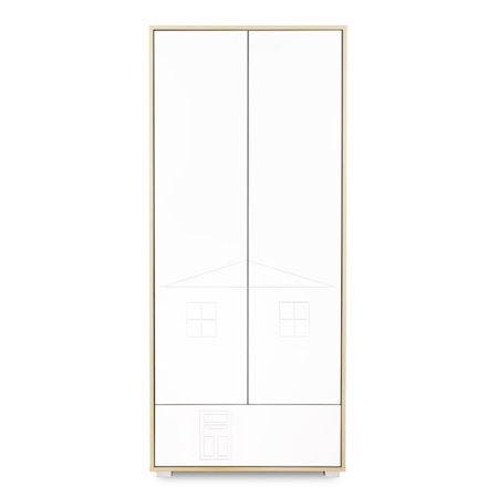 LITTLE SKY by KLUPŚ kapp IDA, White/Beech 