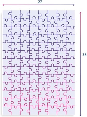 CLEMENTONI DISNEY STITCH pusle, 104 tk., 25755 