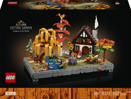 11372 LEGO® Icons Autumni maja aed 