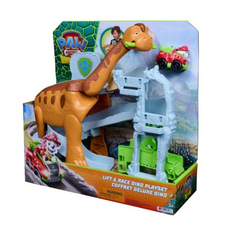 PAW PATROL mängukomplekt Pup Squad Lift & Race Dino, 6075941 