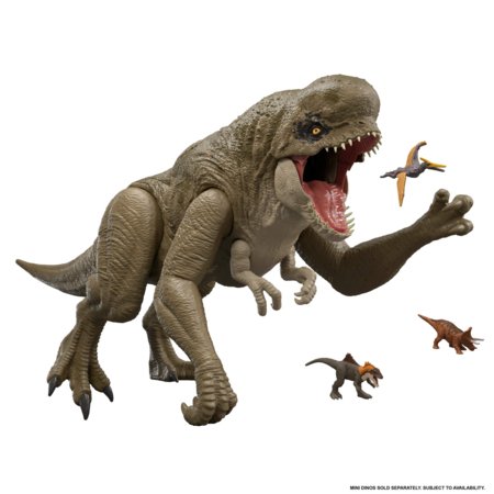 JURASSIC WORLD SUPER COLOSSAL interaktiivne dinosaurus Distortus Rex, JKG95 