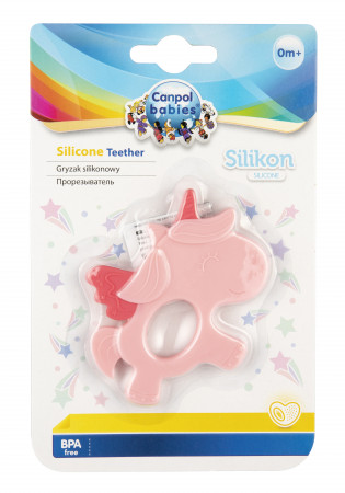 CANPOL BABIES Silikoonist närimisrõngas imikutele Unicorn, 51/007 51/007