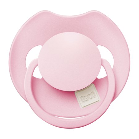 LOVI Prime silikoonist dünaamiline lutt, Peony Pink, 6–18 kuud, 3 tk, 34/455 