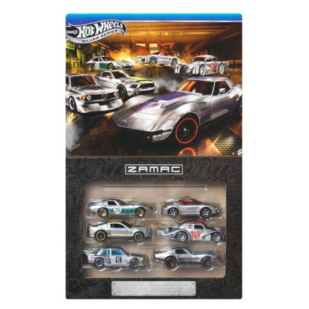 HOT WHEELS 1:64 kuue ZAMAC mudeli komplekt, JLB26 