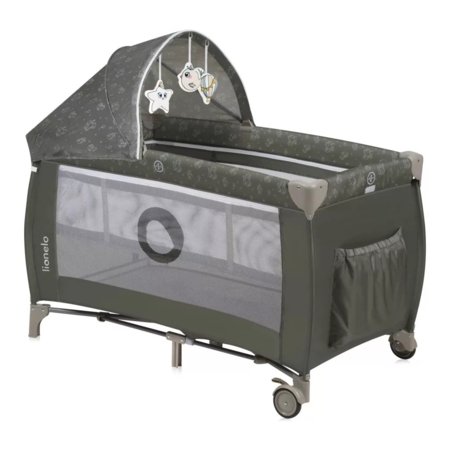 LIONELO reisivoodi-maneež SVEN PLUS, 120x60 cm., Beige olive 