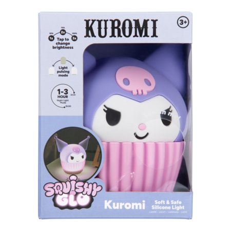PALADONE KUROMI dekoratiivne silikoonist LED-valgusti SquishyGlo, laetav, PP15398KUR 