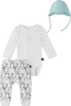 REIMA püksid, pikkade varrukatega sipupüksid ja müts MOOMIN DYRBARASTE, 513137M-9992, 68-74 suurus 