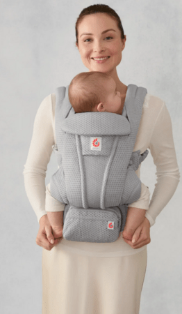 ERGOBABY kandekott Omni Deluxe Mesh, Pearl Grey, BCODMPRLGRY 