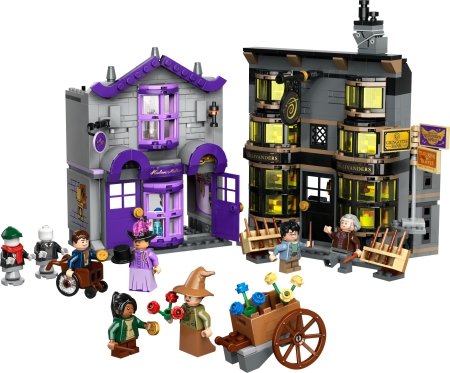 76439 LEGO® Harry Potter™ Ollivanders™ ja Maadam Malkini riidepood 