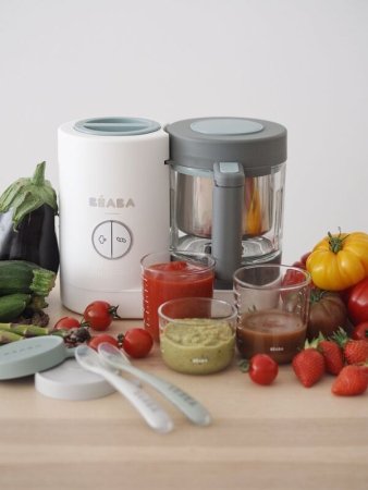 BEABA Babycook® auruti-kannmikser NEO Grey/white, 912773 
