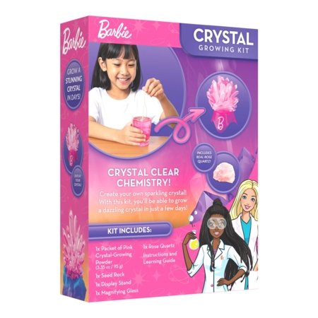 BARBIE kristallide kasvatamise komplekt, RTBBCRYSTAL 