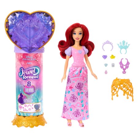 DISNEY Princess Jewel Reveal Arieli üllatus, JHL49 