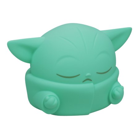 PALADONE STAR WARS dekoratiivne silikoonist LED-valgusti Grogu SquishyGlo, laetav, PP13691MAN 