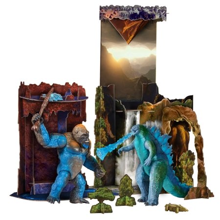 GODZILLA mängukomplekt Hollow Earth Figures and Diorama Set, 35292 