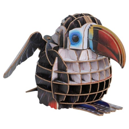 MAKEBUG 3D paberist pusle red-billed toucan, MB-D-0007 