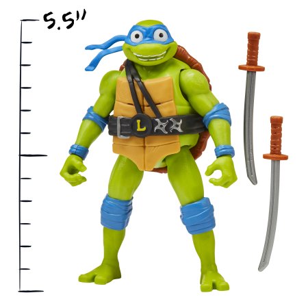 TMNT figuur Ninja Shouts Leonardo, 83351 83351