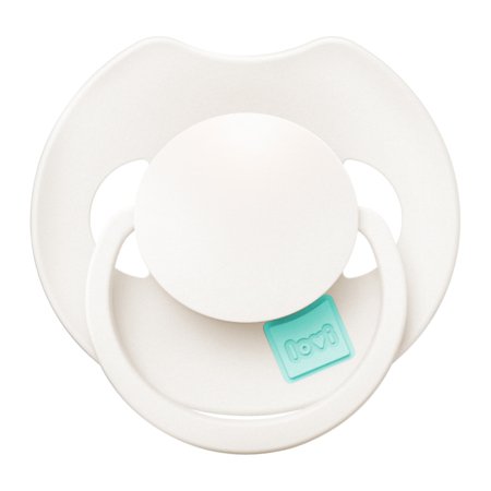 LOVI Prime silikoonist dünaamiline lutt, Lagoon/Mint Cream, 0–6 kuud, 2 tk, 34/451 