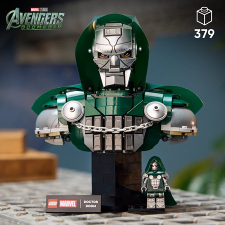 76345 LEGO® ǀ Marvel Doktor Doomi büst 