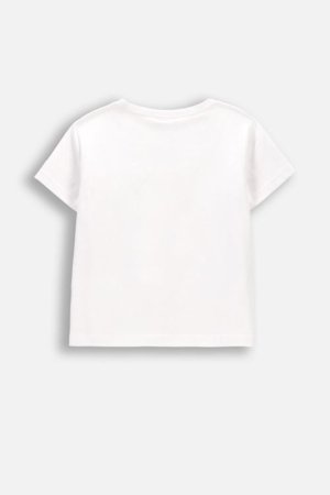 COCCODRILLO lühikeste varrukatega t-särk, valged, WC6143202SGK-001-116, 116 cm 