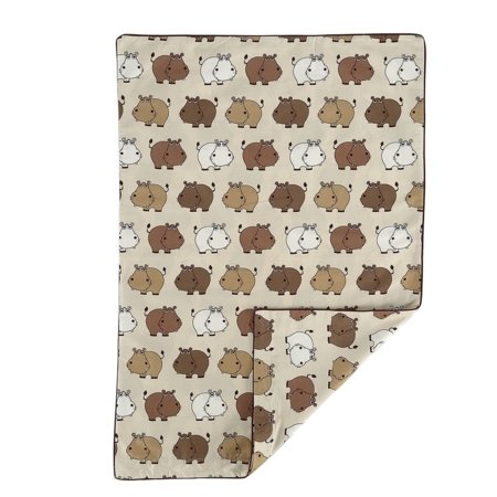 MARKLAND kaheosaline voodipesukomplekt PURE MUSLIN, 70-100 cm., Hippo, 17-61HPO 