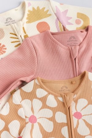 NEXT pikkade varrukatega särk, 3 tk., AA5434, 86-92 cm 